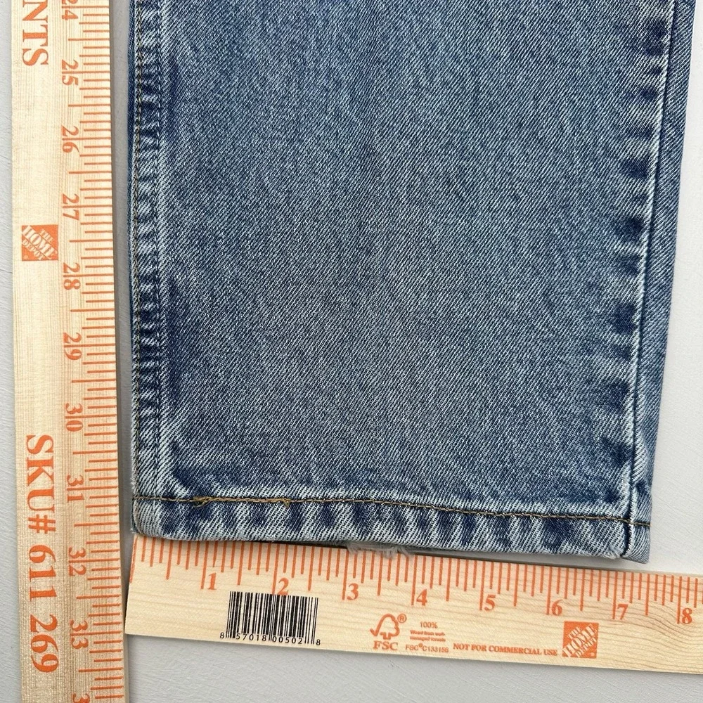VTG Levi's 560 Loose taper Jeans Men's 34x32 Light Blue Denim Baggy Y2K Colombia